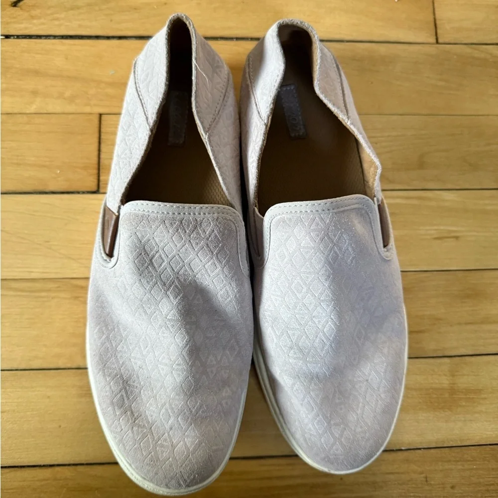 Olukai Pehuea women’s leather loafer slip ons in‎ pale pink